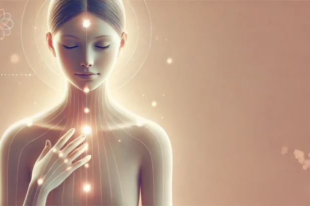 illustration-of-woman-touching-glowing-acupressure-points-serenely-tapping-eft-emotional-freedom-technique